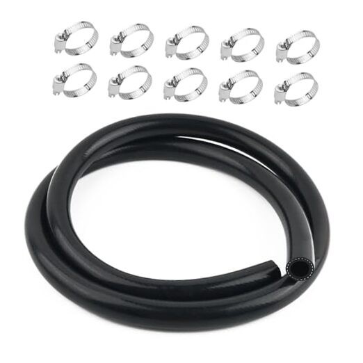 5Ft ID 5/8 Heater Hose,Rubber Radiator Hose Resistant to High and Low