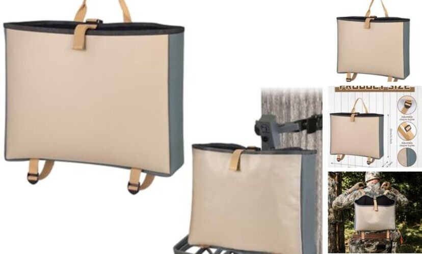 1 Pack Tree Hunting Saddle Backpack for Men Hunting Saddle Platform Backpack