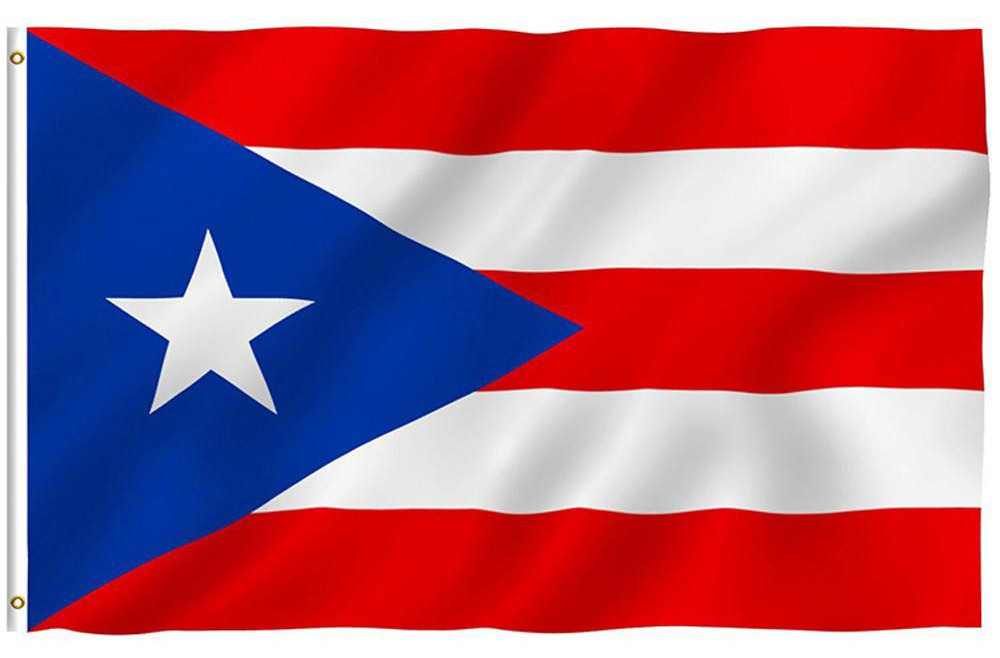 "Puerto rico" 3 ft x 5 ft Polyester Flag