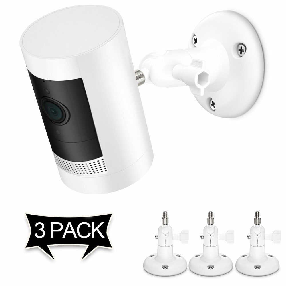 HOLACA Wall Mount for Ring Stick Up Cam Battery/ Elite HD Security Camera 3pack