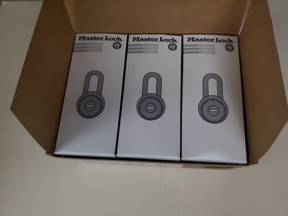 MASTER LOCK 1525LF Combination Padlock,2 in