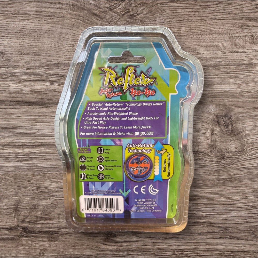 Duncan Vibrant Red Reflex Yo-Yo for Beginners - Automatic Return & Easy Handling