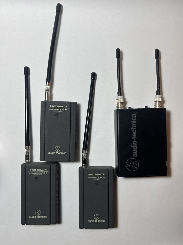 Audio Technica Wireless Audio Receivers and Transmitter