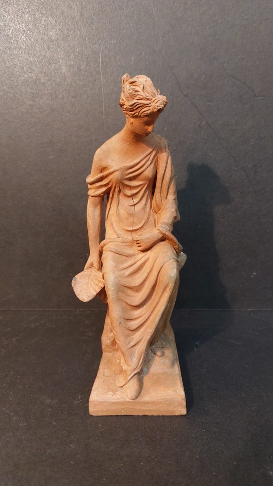 Tanagra Statue Terracotta