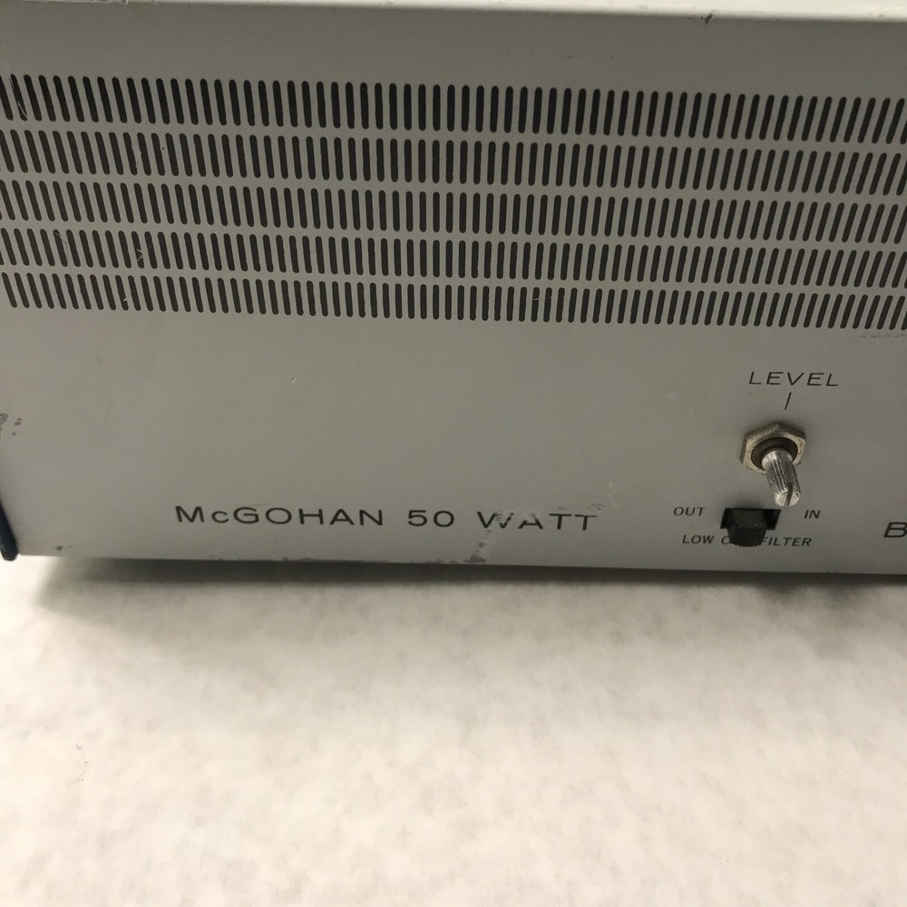 McGohan Electronics MS-501 Booster Amplifier 50 Watts