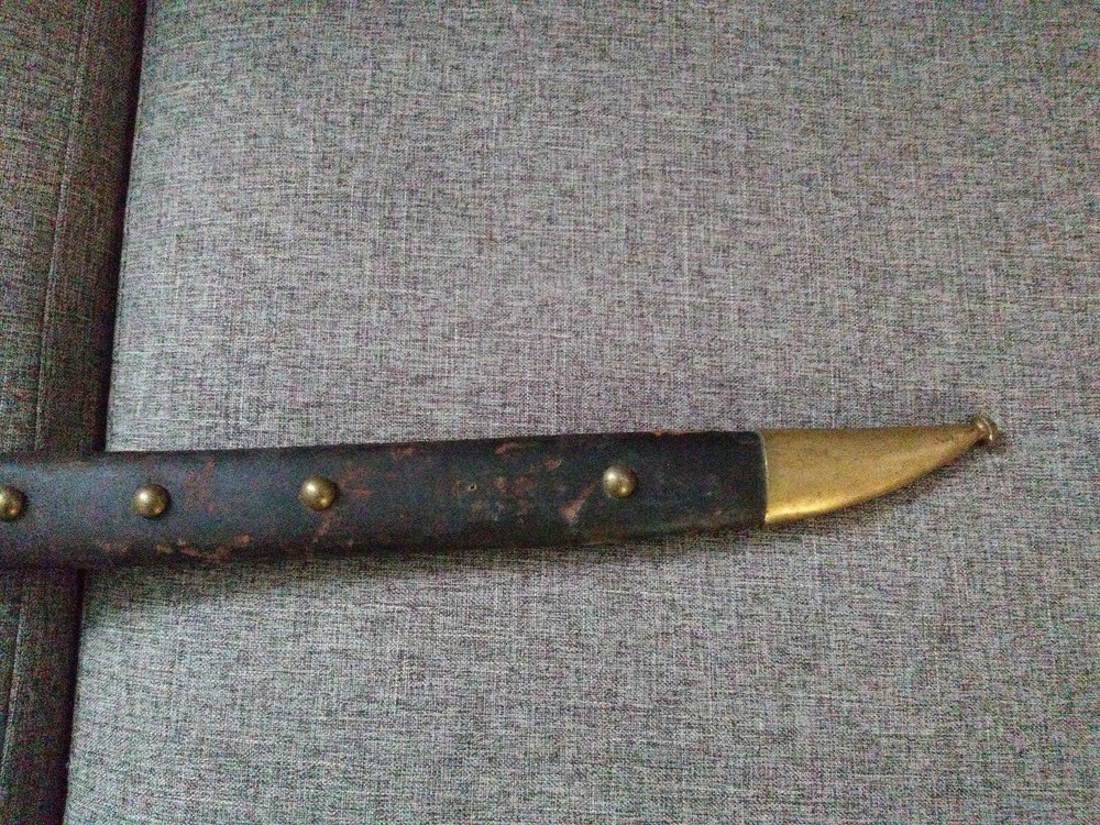 Pre WWl German Miners Sword W/Scabbard