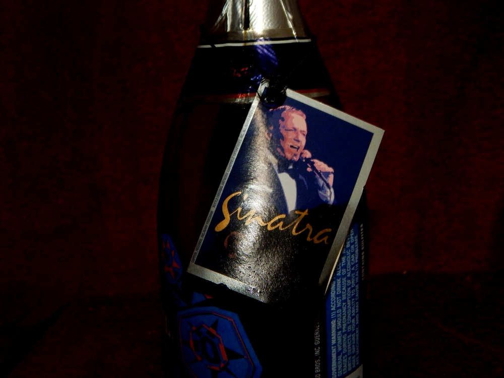 Korbel Limited Edition Frank Sinatra Bottle Empty 1
