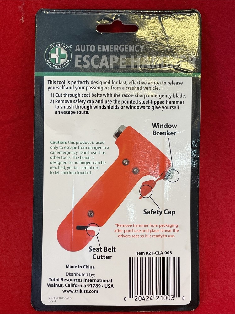 Auto Emergency Escape Hammer
