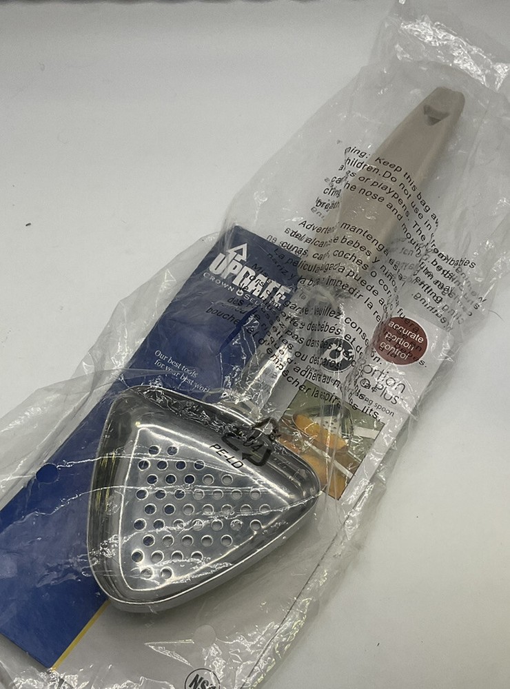 Update 3 oz Oval Perforated Portion Pro Plus Spoon New