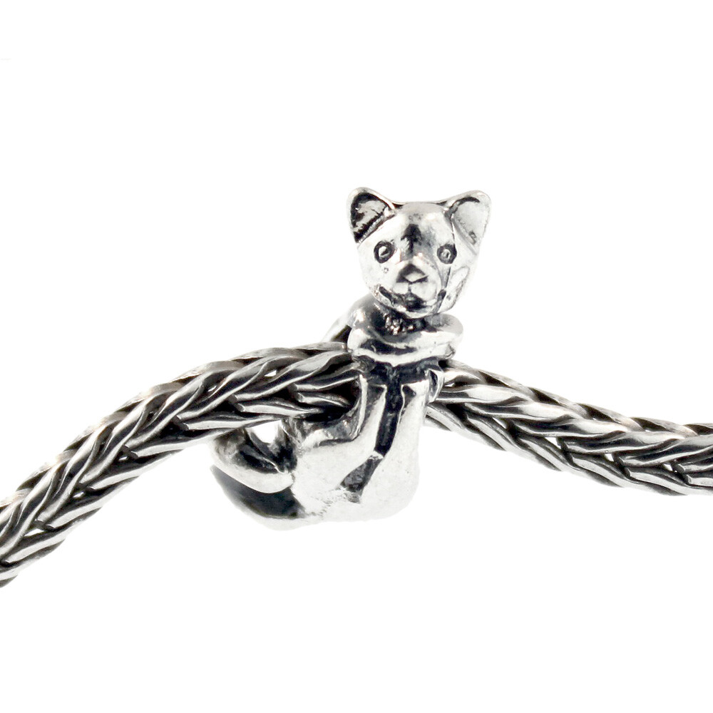 Authentic Trollbeads Sterling Silver 11319 Big Cat *0