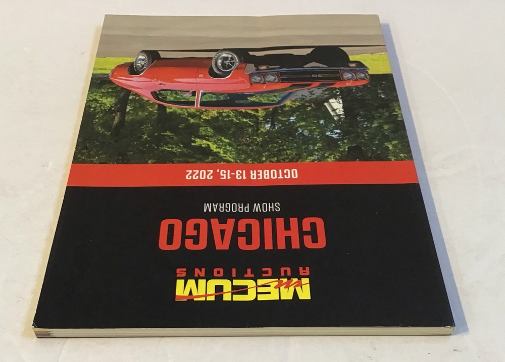 Oct 2022 Mecum Auction Chicago Show Program
