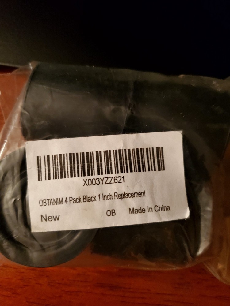 4PC Heavy Duty Crutch/Walker/Chair 1" Replacement Tips
