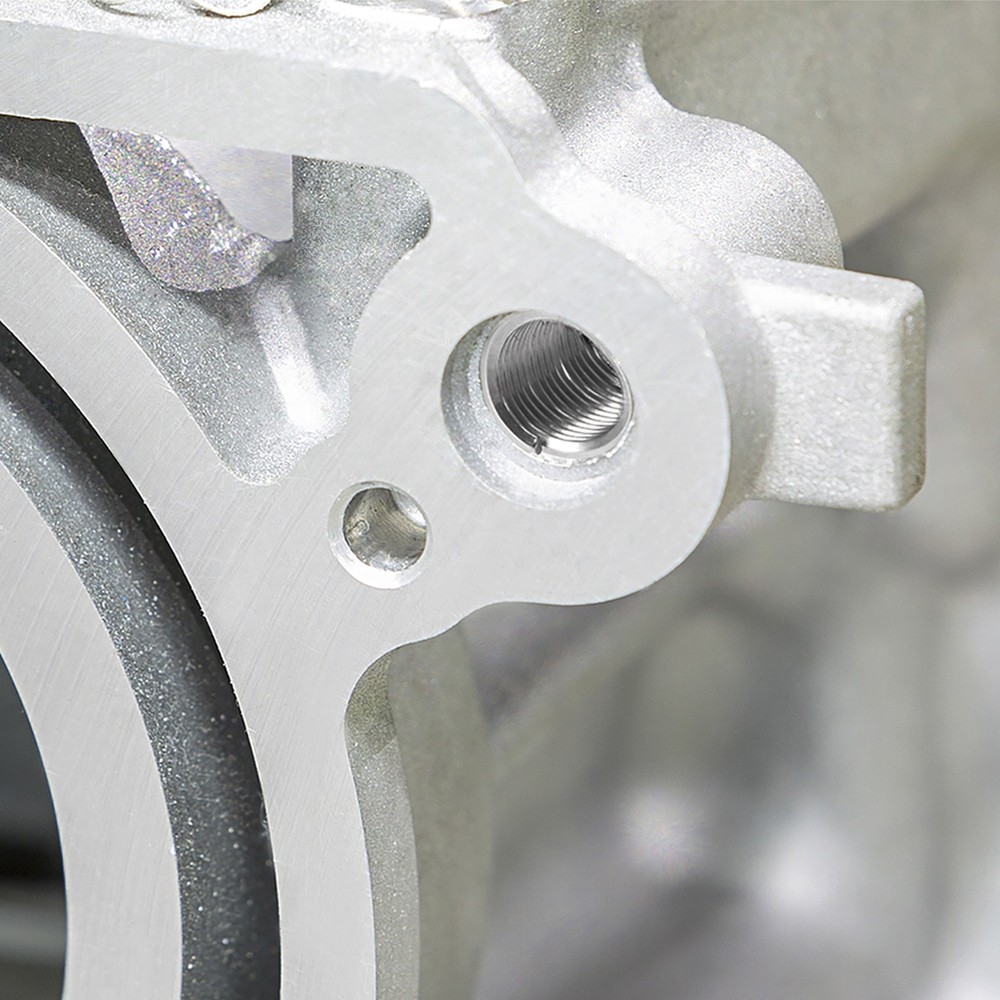 10pcs Wire Thread Inserts M18 x 1.5 1D Helical Threaded Sleeve