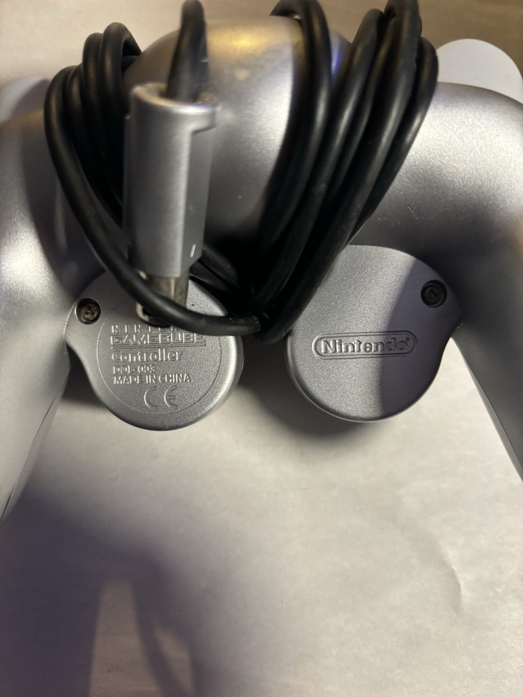 Nintendo GameCube Black DOL-001 Console TESTED w/ Controller MARIO Double Dash