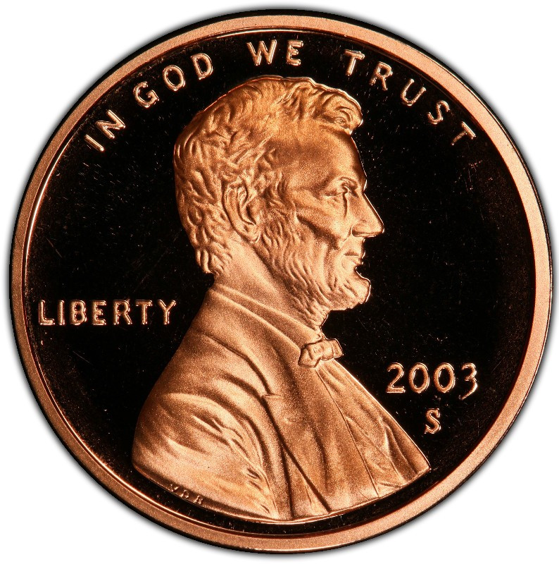 2003-S Proof Lincoln Memorial Cent 1C