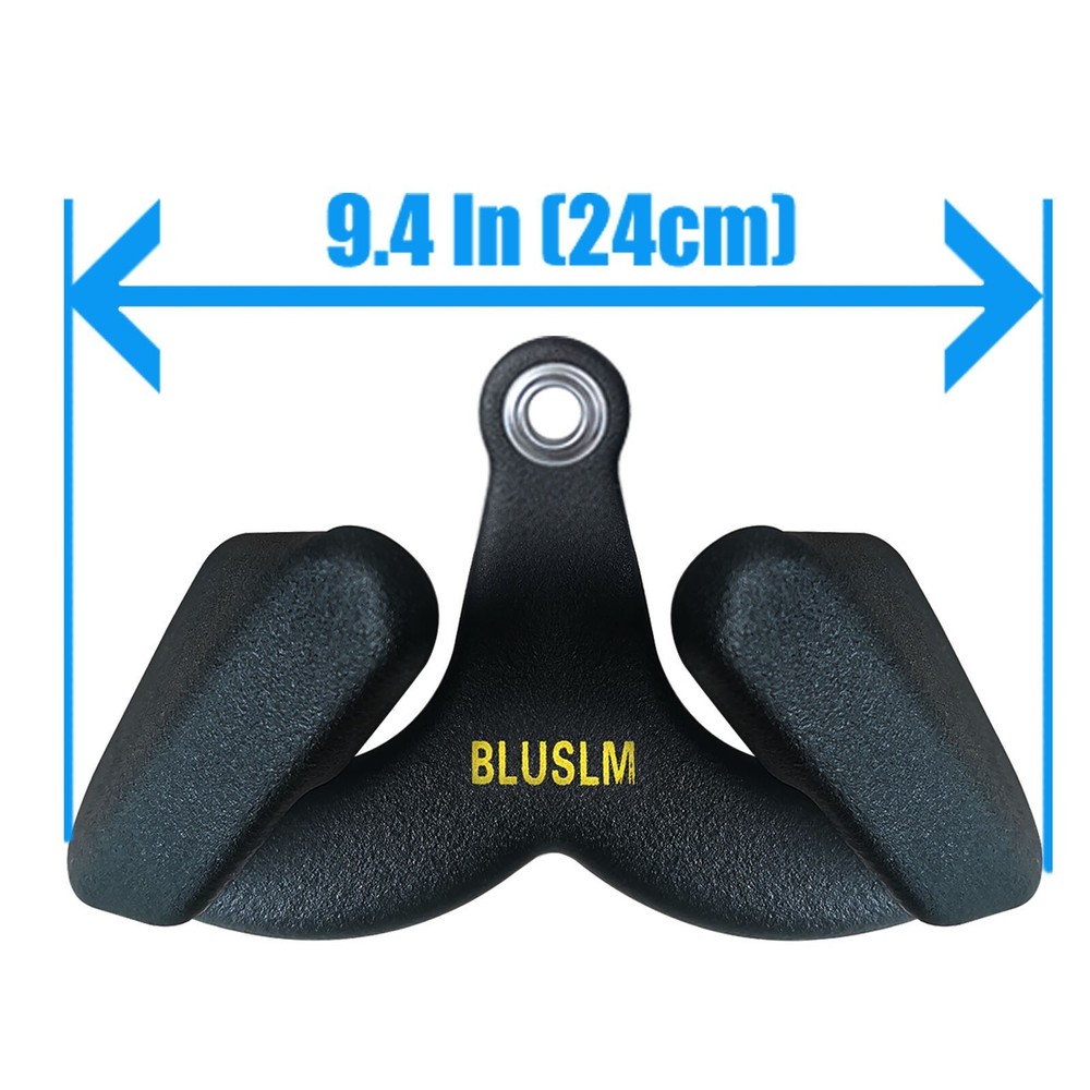 LAT Pull Down Bar for Cable Machine Pulldown T Bar V Bar Cable Attachments BL02