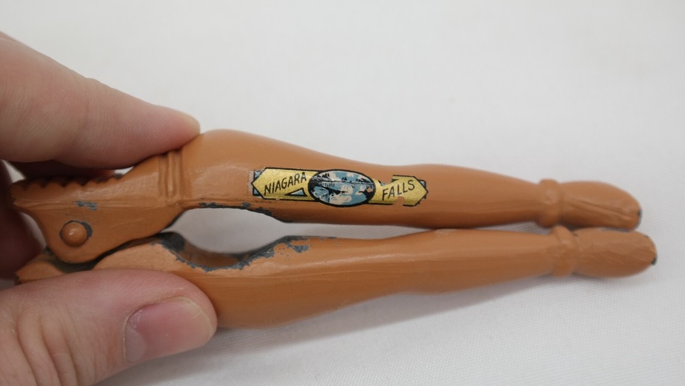Vintage Adams Niagara Falls Streamlined Legs Nutcracker AE