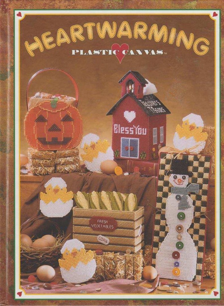HB HEARTWARMING PLASTIC CANVAS TONS OF GREAT PROJECTS!!!