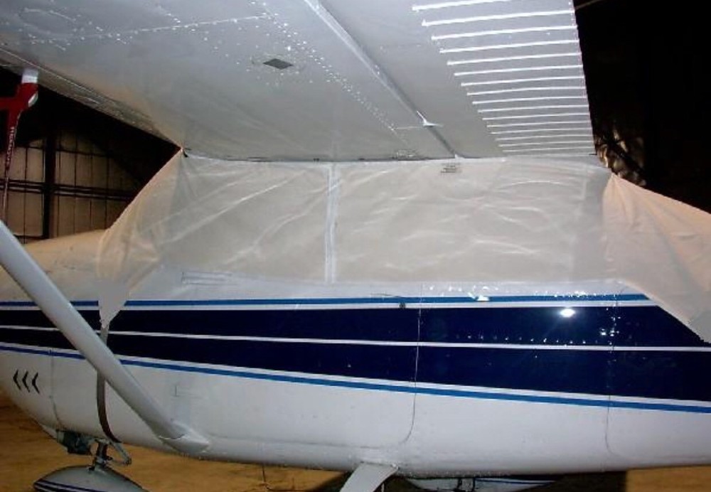Cessna 182 windshield cabin cover