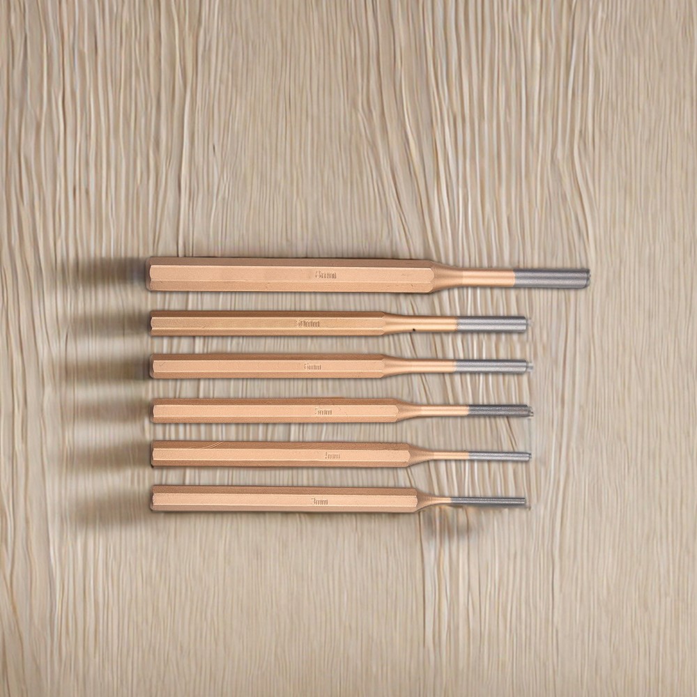 Professional Grade Cylindrical Chisel Set for Accurate Puncturing 38mm