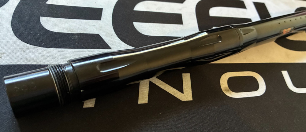 Macdev Matchstick 14" 2 Pcs Barrel .689 Autococker Thread Gloss Black Paintball