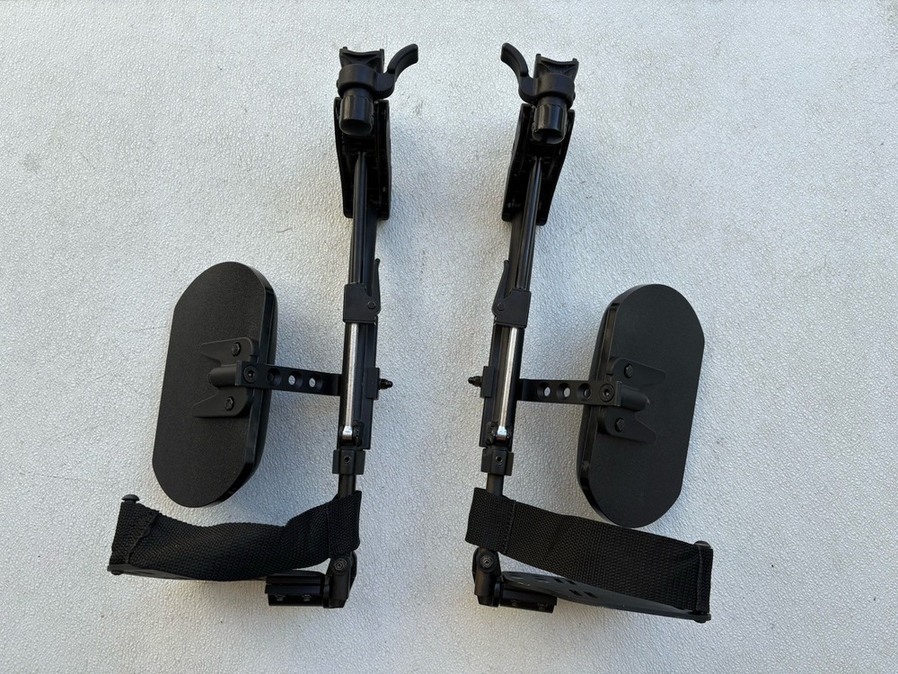 Ki Mobility wheelchair elevated footrests. Pair.