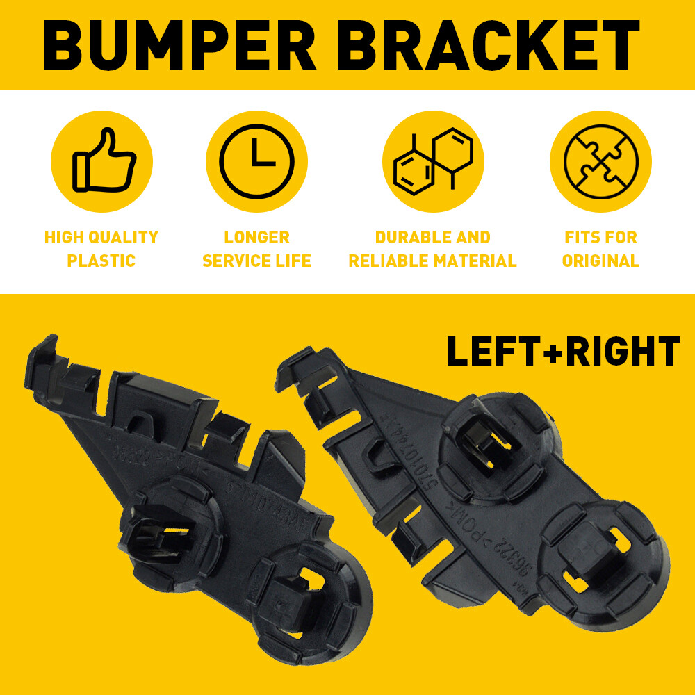 For Chrysler 300 2011-2020 Front Left & Right Bumper Support Brackets Set