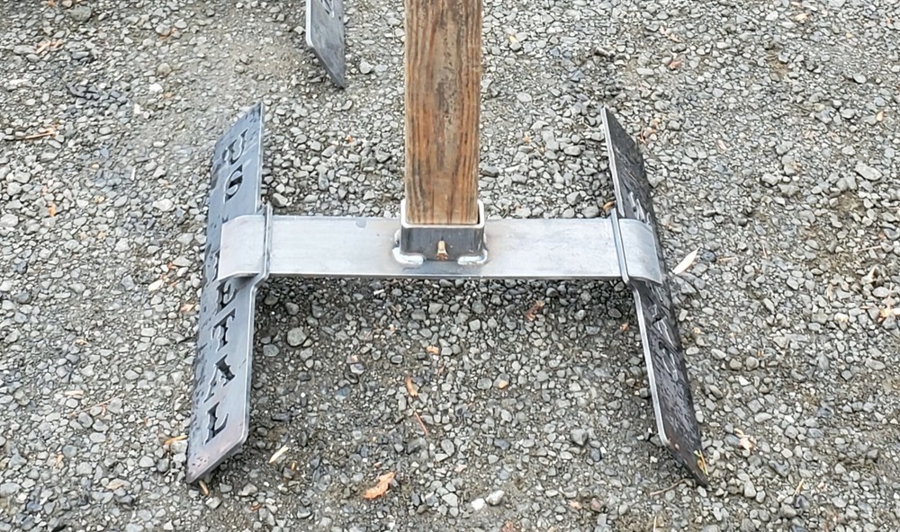 AR 500 Angled Target Colapsible Stand Kit