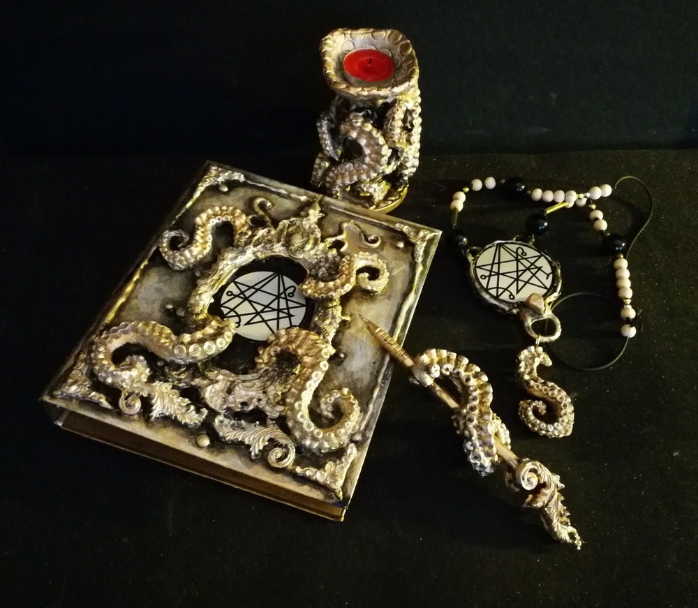 Spell box witchcraft kit ritual magic wicca pagan witch oracle box