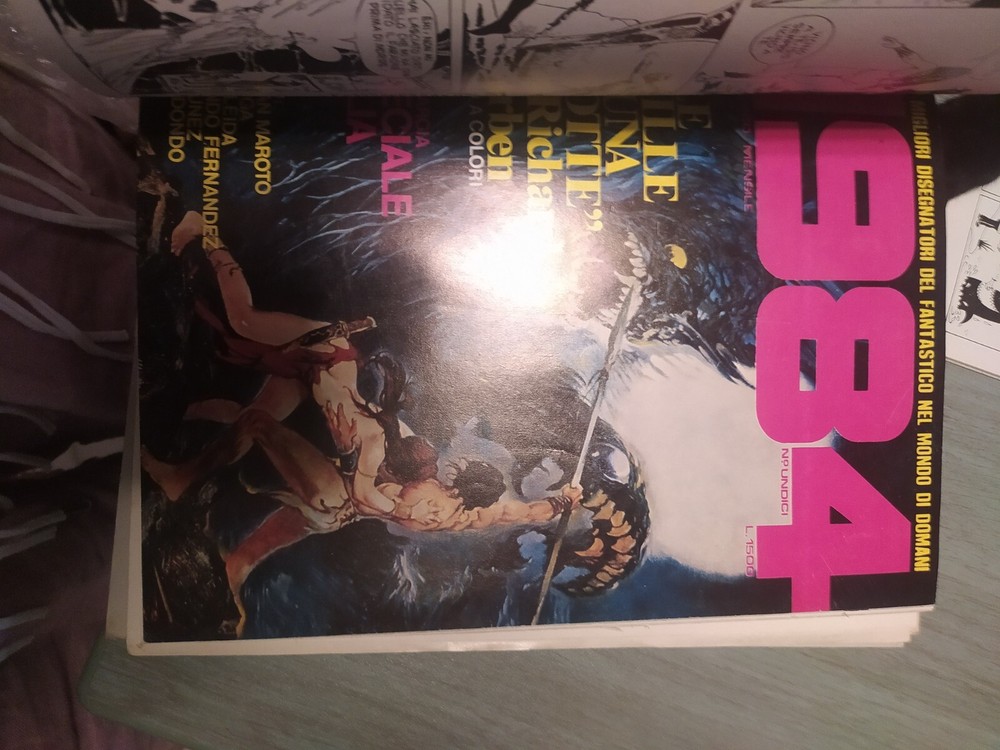 4 1984 Incomplete Hardcover Comics