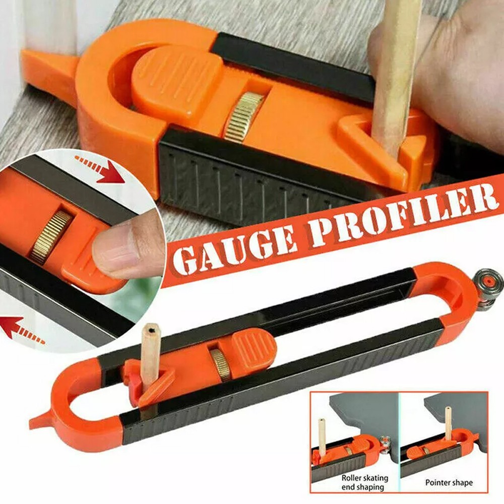 Profile Scribing Ruler Measuring Tools Professional Gauge Carpenter Tool ☾ ๑