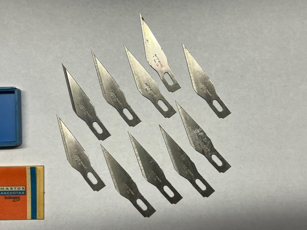 Martor Replacement Graphic Blade No. 72 NOS