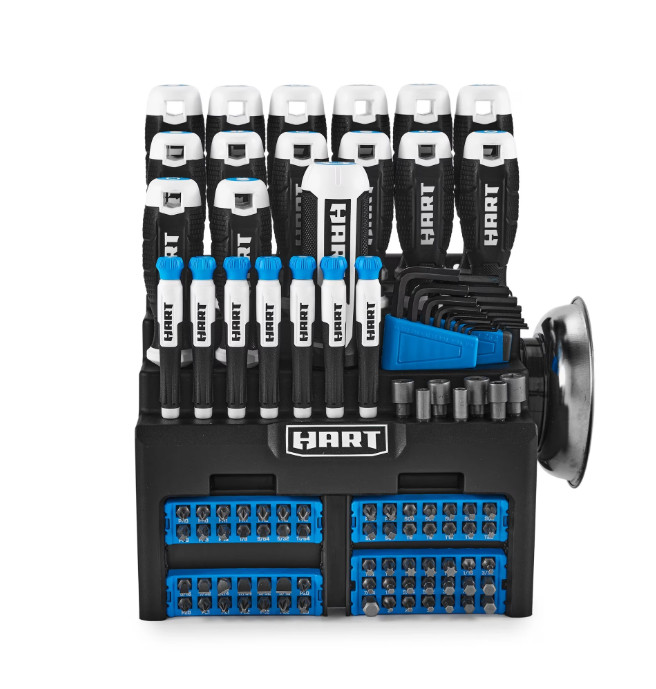 HART 110pc Screwdriver Set, New Condition