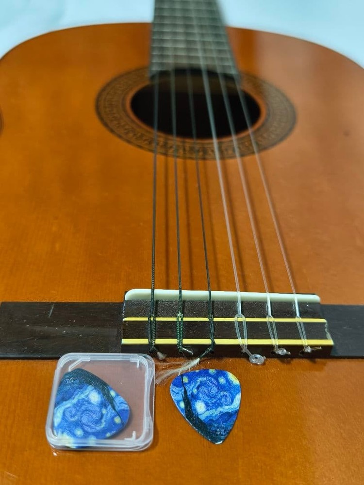 Yamaha Classical Guitar With Picks