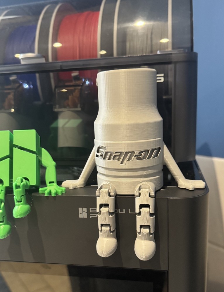 Snap On Toy Toolbox Socket Buddy In Grey Not Milwaukee Bosch DeWalt MAC TOOLS