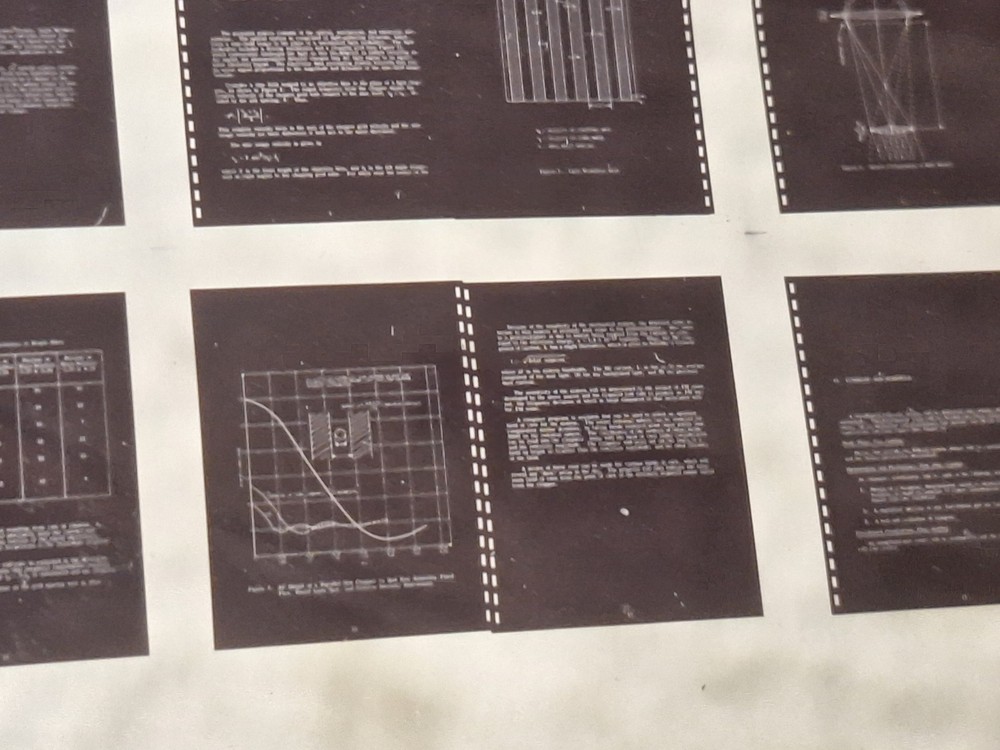 Vtg Military Microfiche Roll-Rate Sensor Proposal 1962 CPP-348