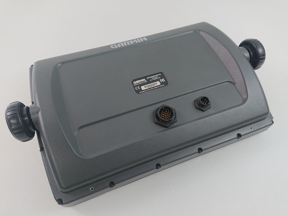Garmin GPS 2010C GPSMAP Color Plotter Fishfinder Tested With BlueChart Data Card