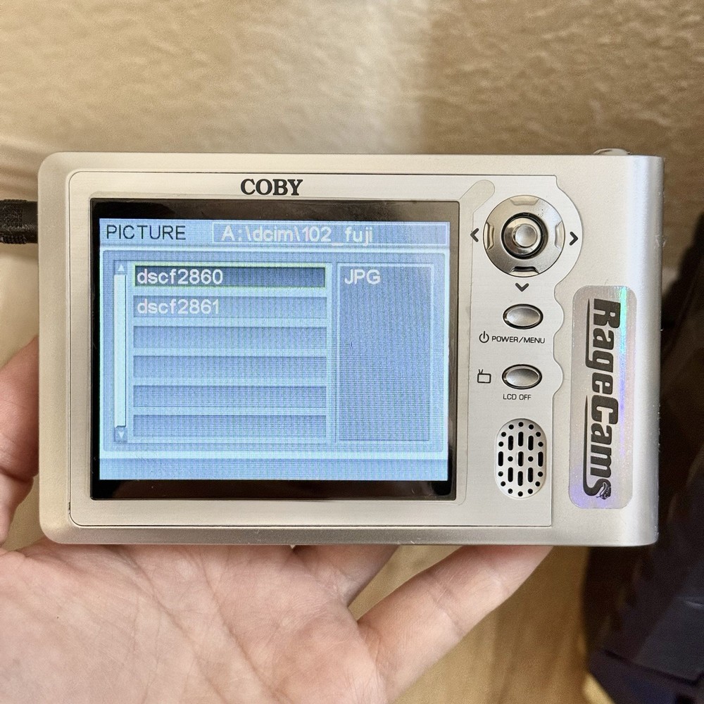 COBY PMP3520 Digital Video Recorder Multimedia Player AV RCA INPUT 20GB *READ*