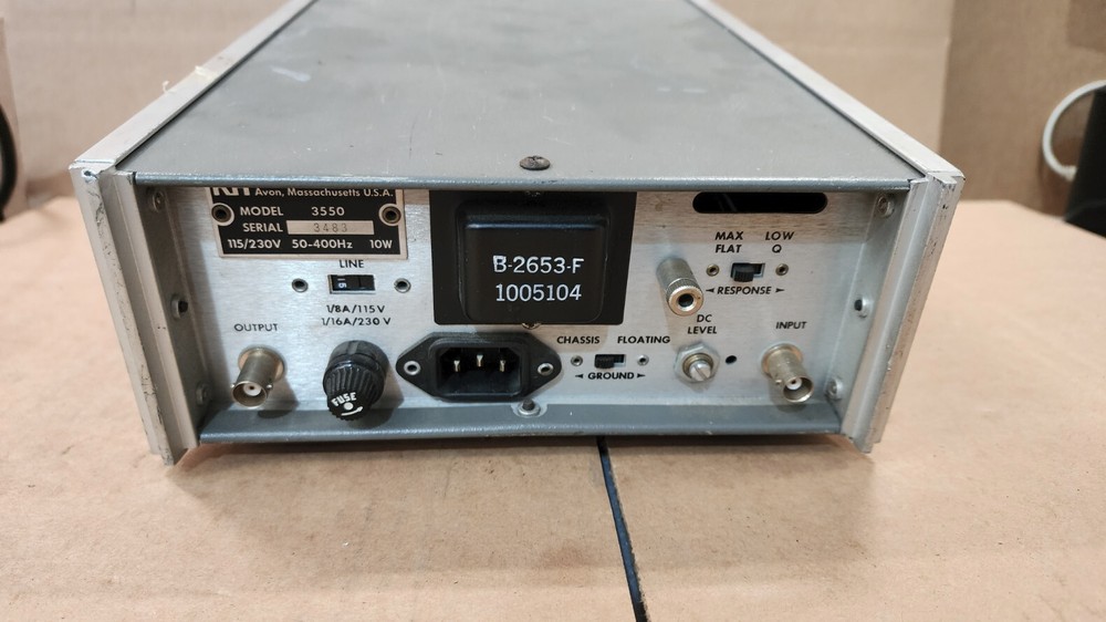 Krohn-Hite 3550 Variable Filter Unit #1