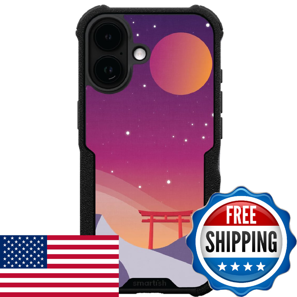 Smartish Total Eclipse iPhone 17 MagSafe Armor Case Gripzilla Rugged Heavy Duty