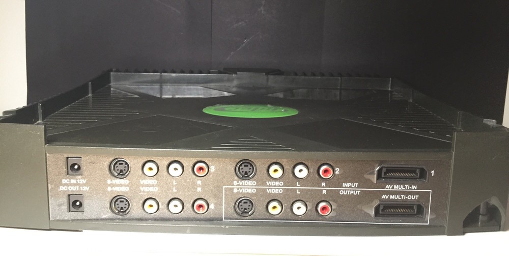Intec System Xbox AV Selector Switch Model G8470 – Powers On, Tested, Vintage