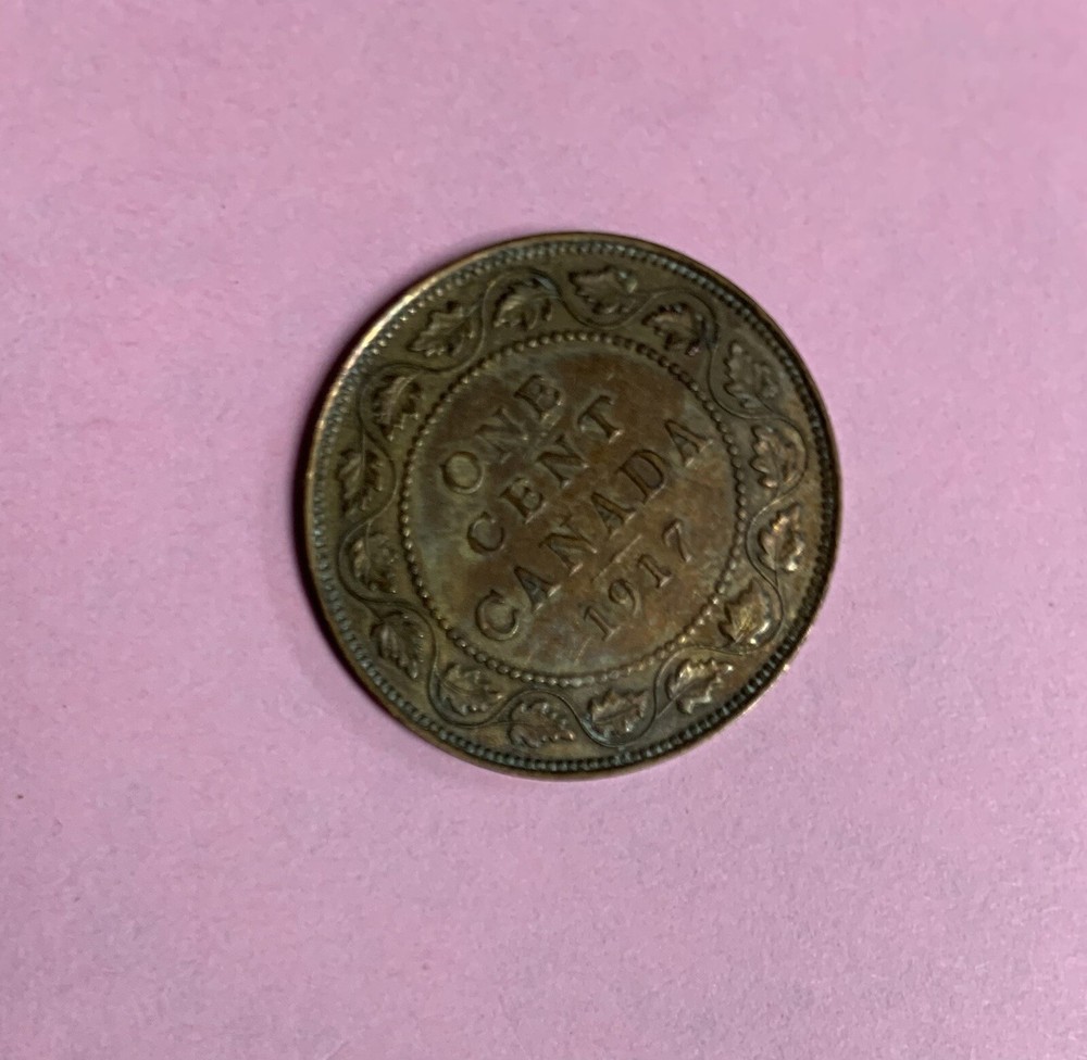 1917 Canada Large One Cent