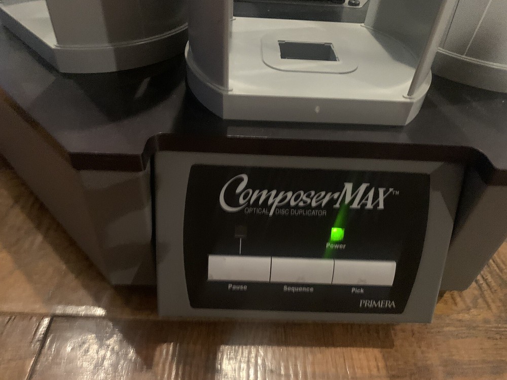 Primera Composer Max 4 Drive Auto Load CD DVD Duplicator READ DESCRIPTION