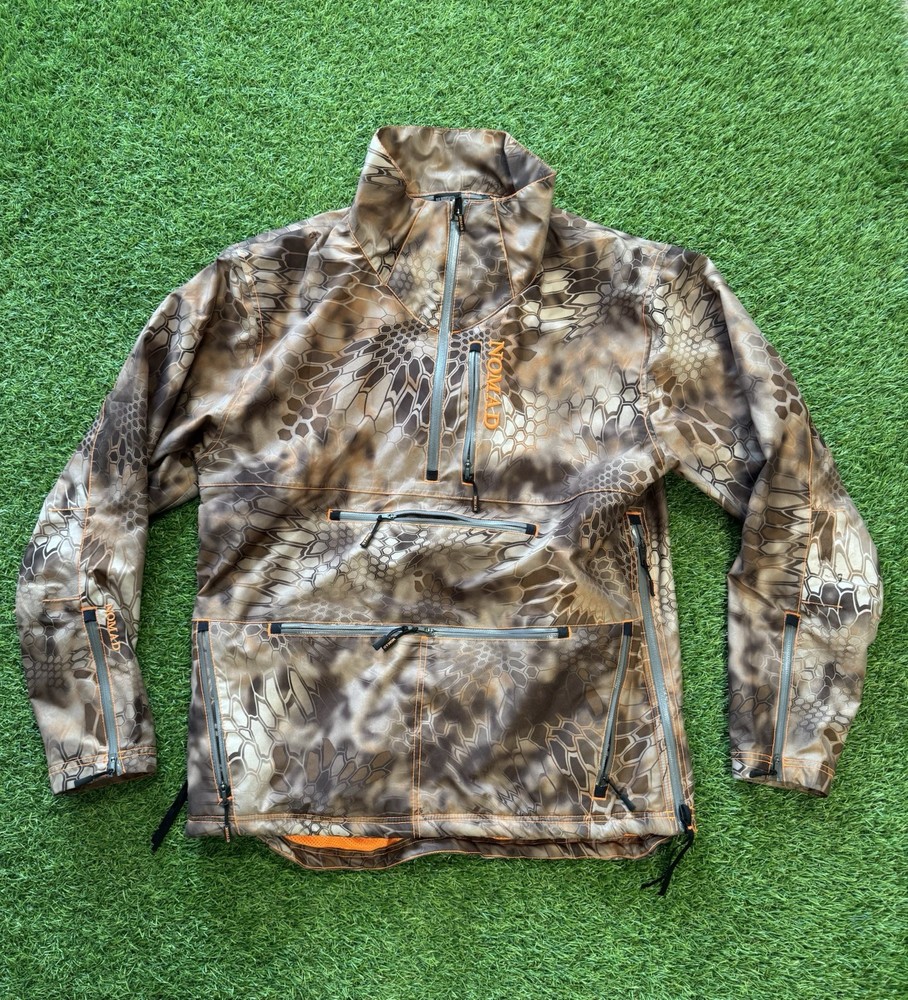 Nomad x Banshee Camouflage Anorak Pullover Windbreaker Half Zip Jacket Men’s Med