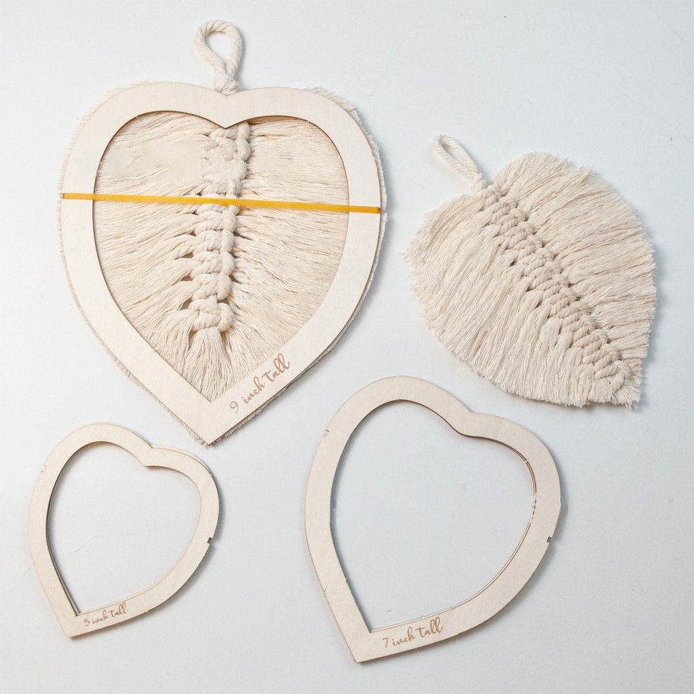 Macrame Leaf Template, 1 Pack Cutting Template Macrame Wall Hanging Tool Macr...
