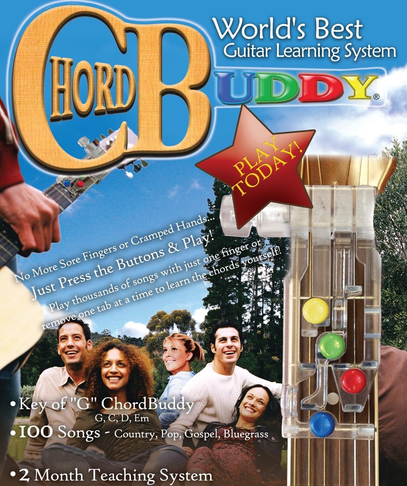 CHORD BUDDY Guitar Learning System DIGITAL Right Hand Teaching Aid ChordBuddy
