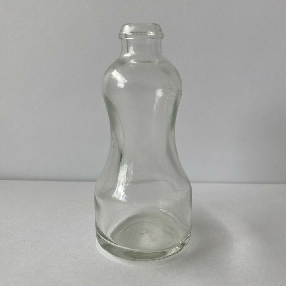 Vintage 2 oz 3.5" Tall "Hourglass" Bottle