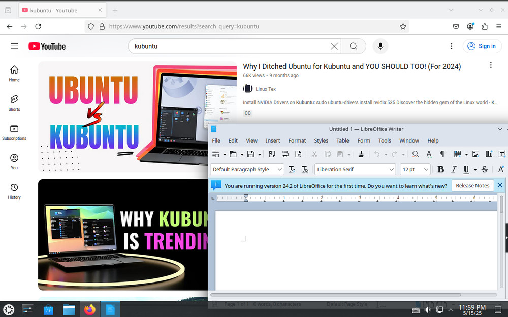 Kubuntu 24.04.2 USB Bootable LIVE | INSTALLER | UEFI | BIOS | LATEST VERSION