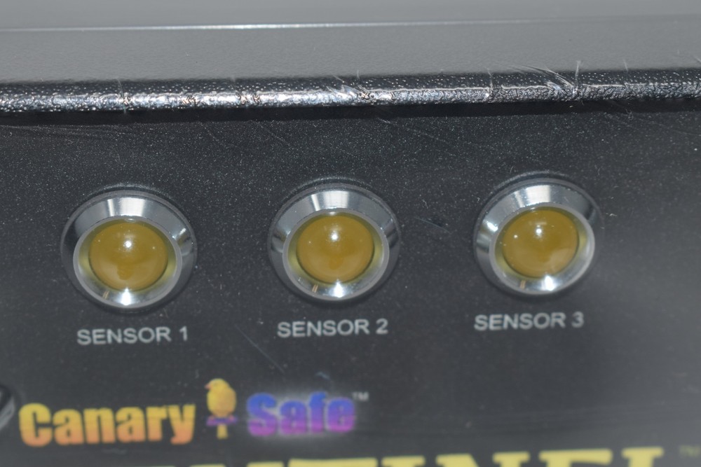 NEW Canary-Safe Sentinel Solvent Safety Alarm System, Level Indicator