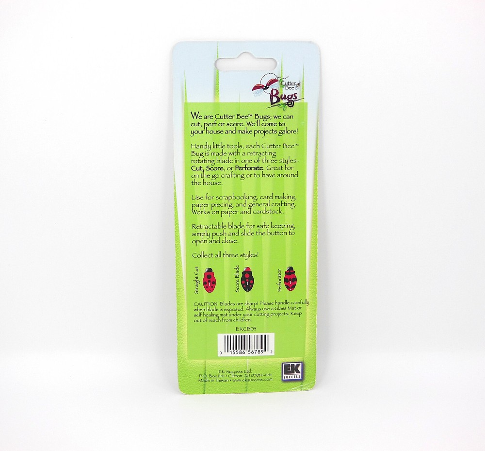 EK Success CUTTER BEE Bugs Collection RETRACTING PERFORATOR